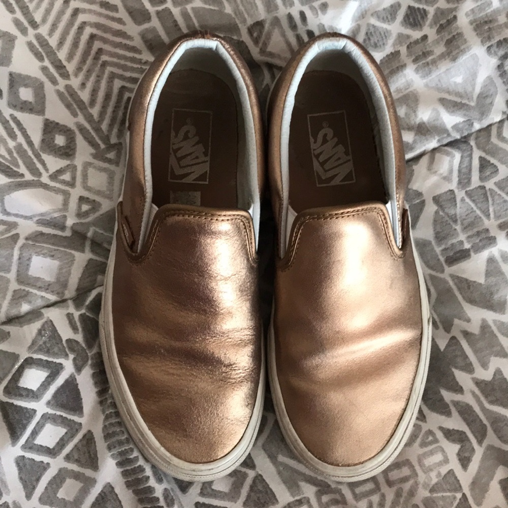 Rose gold vans